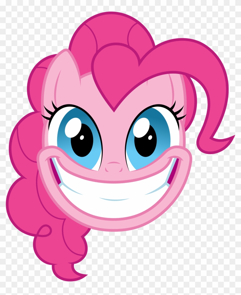 Pinkie Pie Pink Face Facial Expression Nose Cartoon - Mlp Pinkie Pie Smile Hd #326048