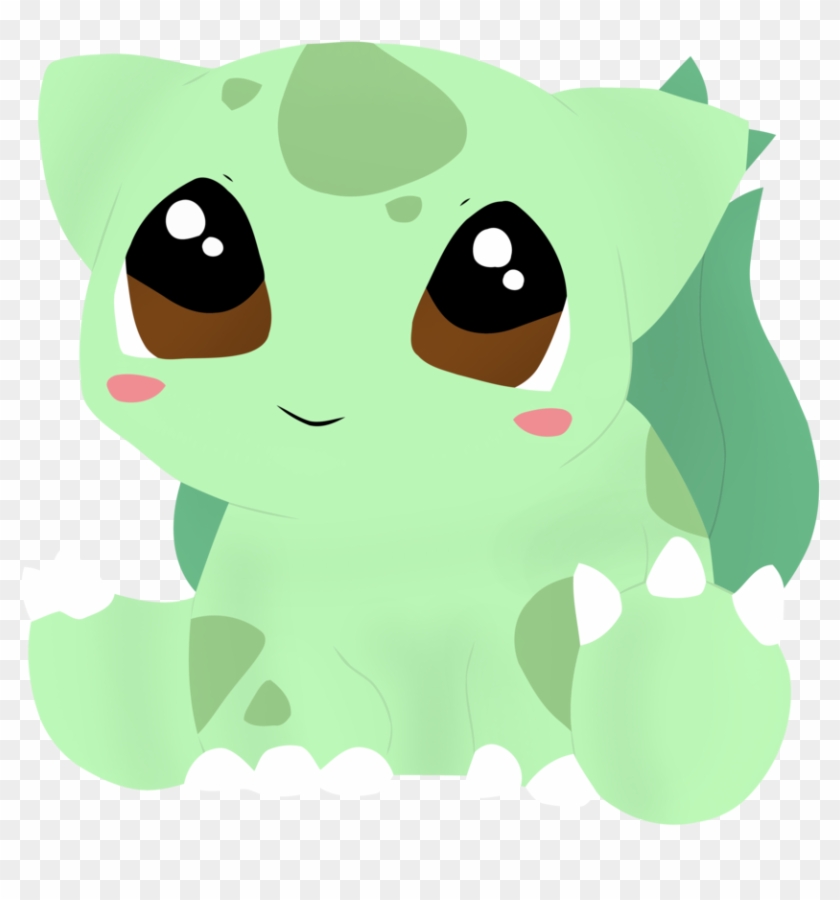 Kawaii Bulbasaur By Badlydrawnpokemon - Pokemons Kawaii Png #326047