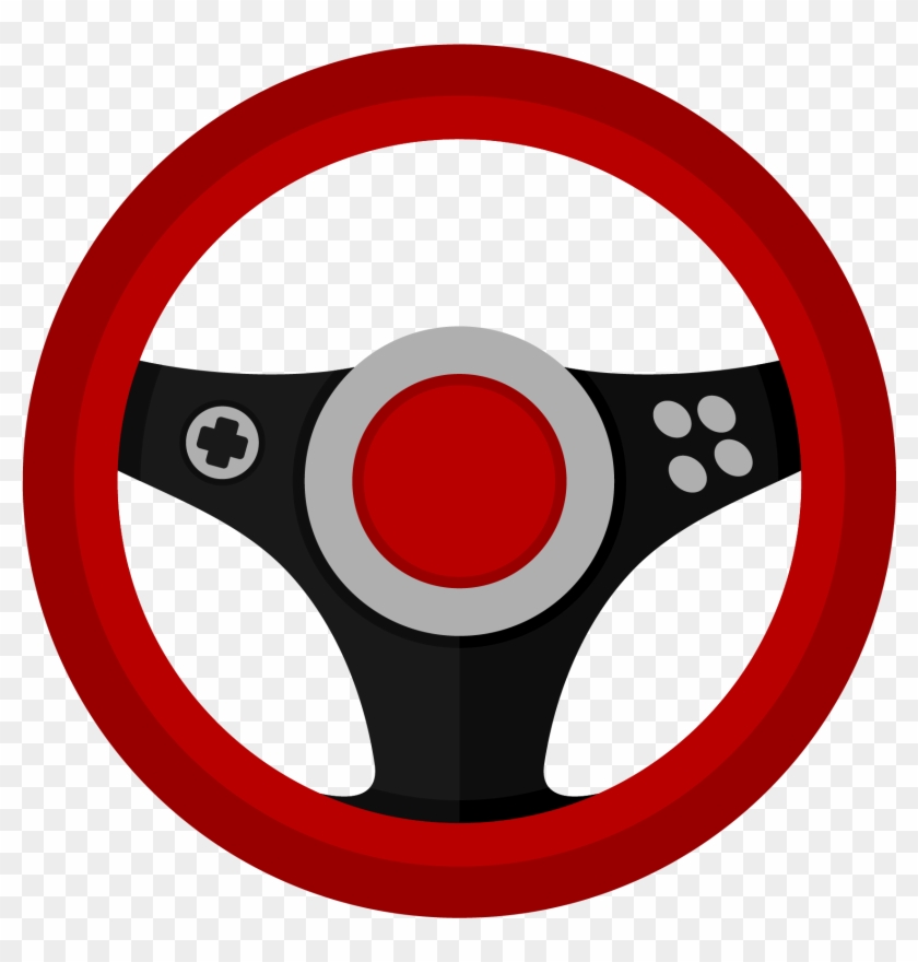 Car Racing Wheel Drawing Steering Wheel - Steering Wheel Cartoon #326077