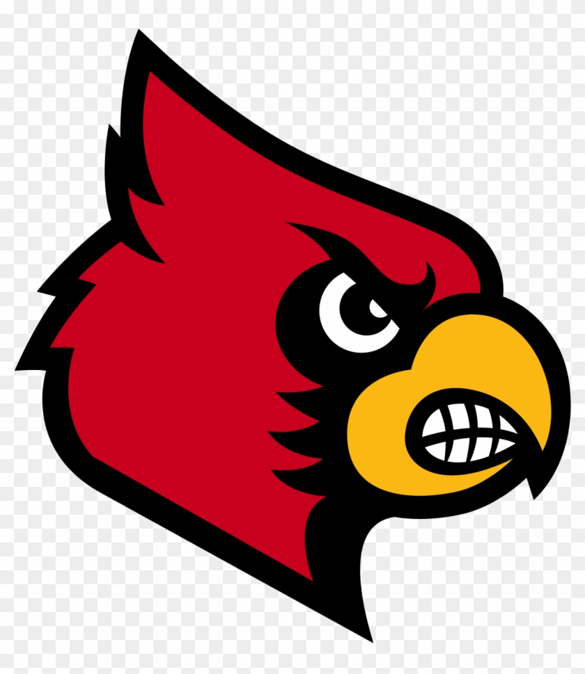 Cardinal Cartoon - University Of Louisville Mascot #326113