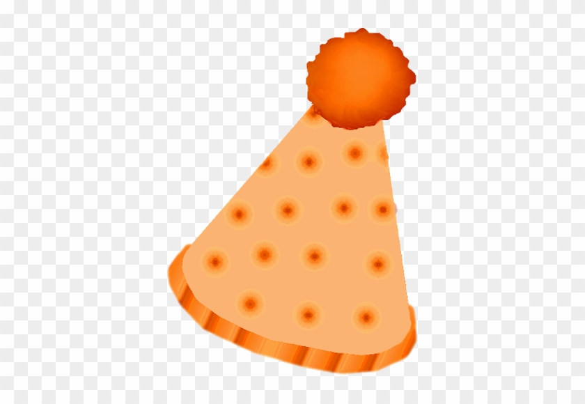 Clown Hat Orange By Clipartcotttage - Orange Party Hat Clip Art #326152