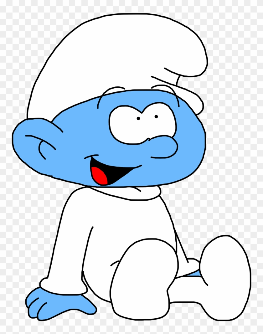 Baby Smurf - Baby Smurf Png #326247