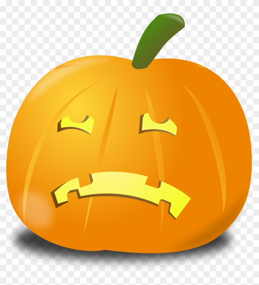 Clipart - Sad Jack O Lantern #326308