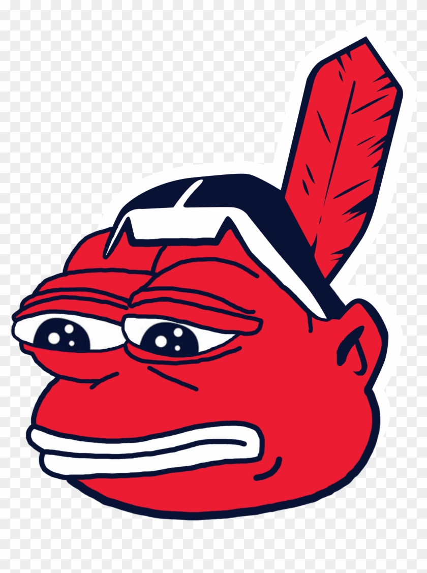 The R/nba Pepe Collection Has A Distant Cousin - Cleveland Indians Block C Logo #326332