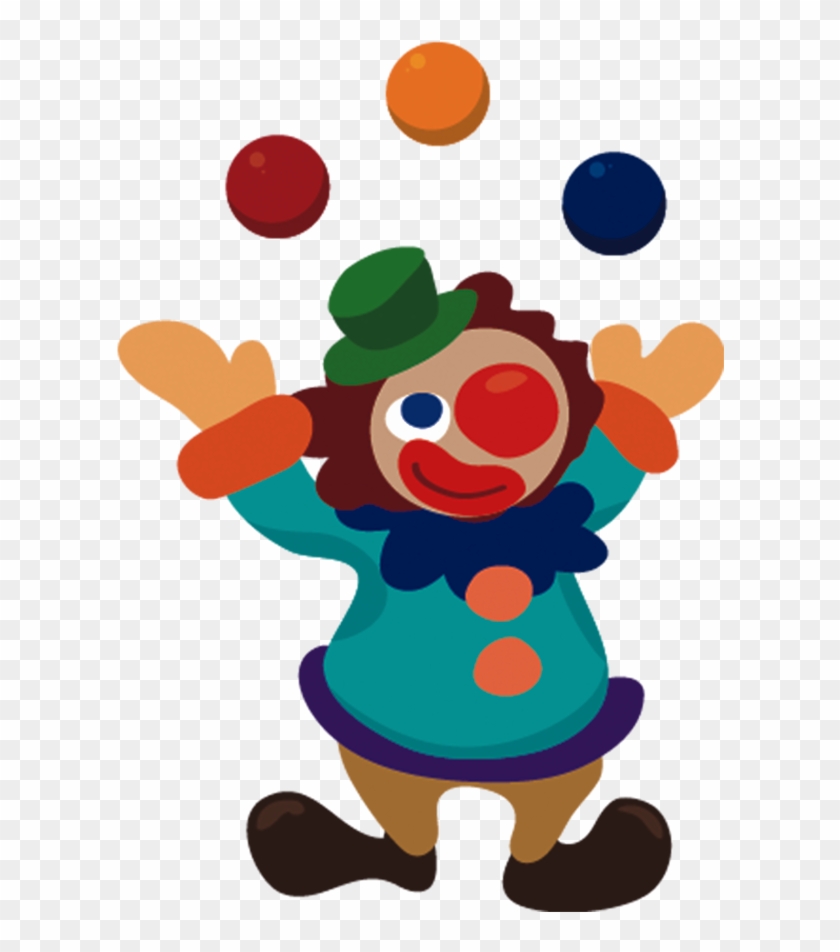 Circus Clown Clip Art - Circus Clown Clip Art #326342