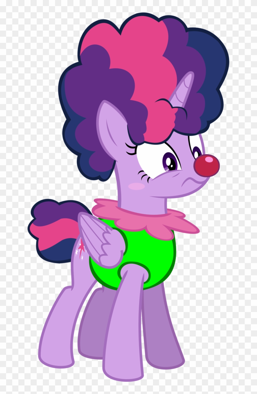 Clown Twilight By Megarainbowdash2000 - Mlp Clown Celestia #326359