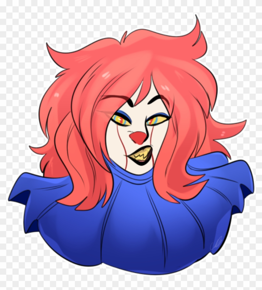 Little Doodle Of @thatalliegator99's Clown Bby Scuffy - Cartoon #326423