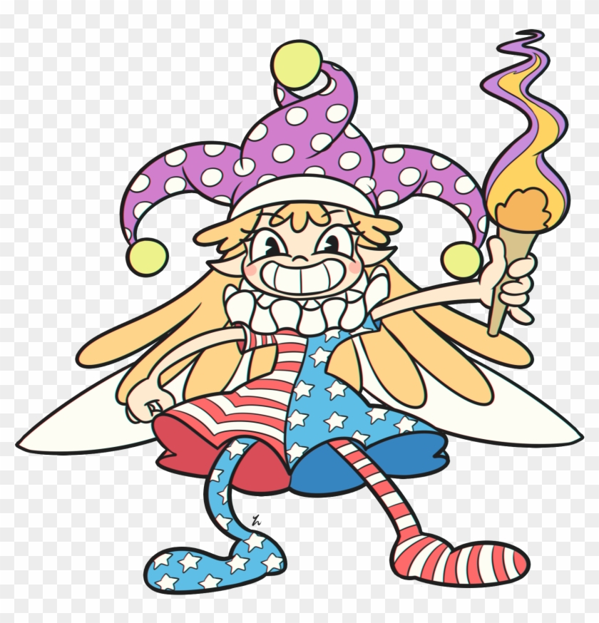 Catscr123 119 9 Clownpiece By Yatsunote - Touhou X Cuphead #326429