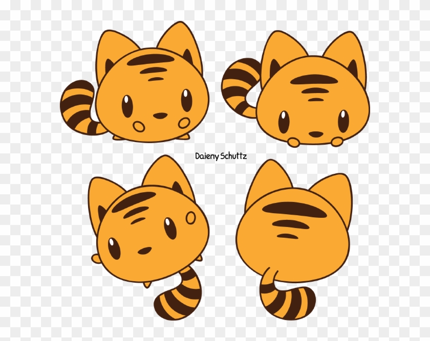 Chibi Tiger By Daieny - Chibi Tiger #326433