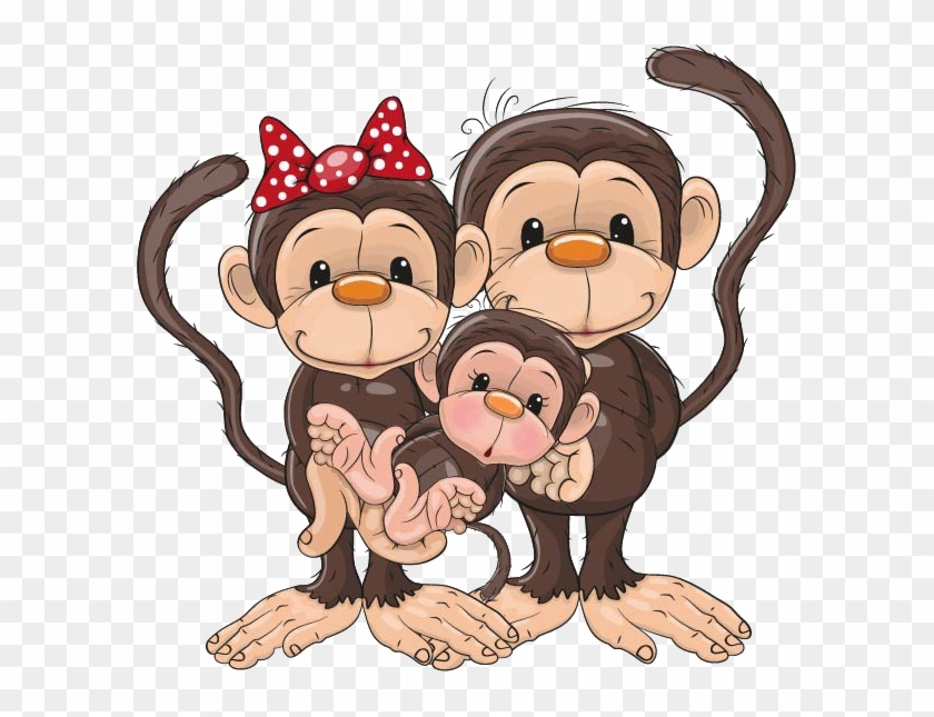 Monkey Cartoon Clip Art - Monkey Cartoon Clip Art #326507