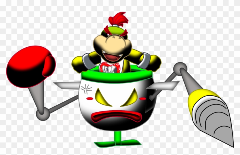 Koopa Clown Car And Bowser Jr By Primalmoron Koopa Clown Car Bowser Jr Free Transparent Png Clipart Images Download