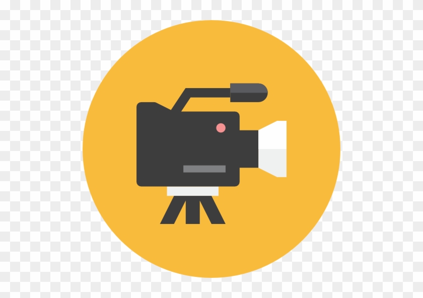 Pixel - Video Camera Flat Icon #326500