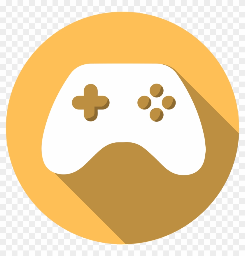 Icon Of A Video Game Controller - Game Circle Icon #326525