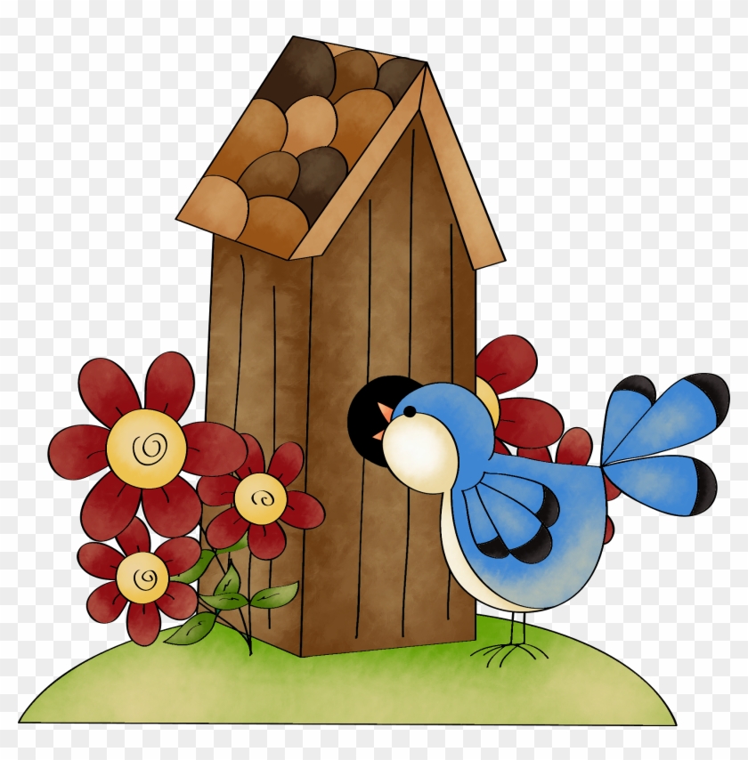 Free Clipart Images, Bird Houses, Art Google, Felt - Bird House Clip Art Free #326640