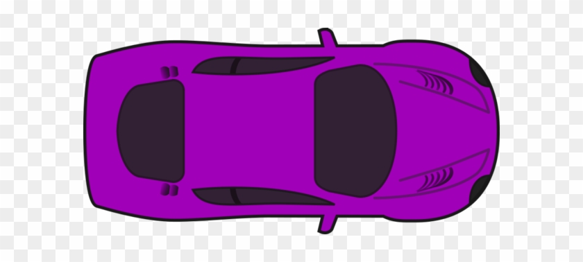 Race Car Clipart Top - Cartoon Car Top View #326682