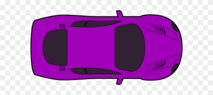 race car cartoon top view