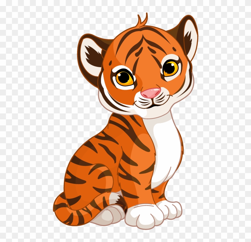 Cute Cartoon Tiger Cub #326694
