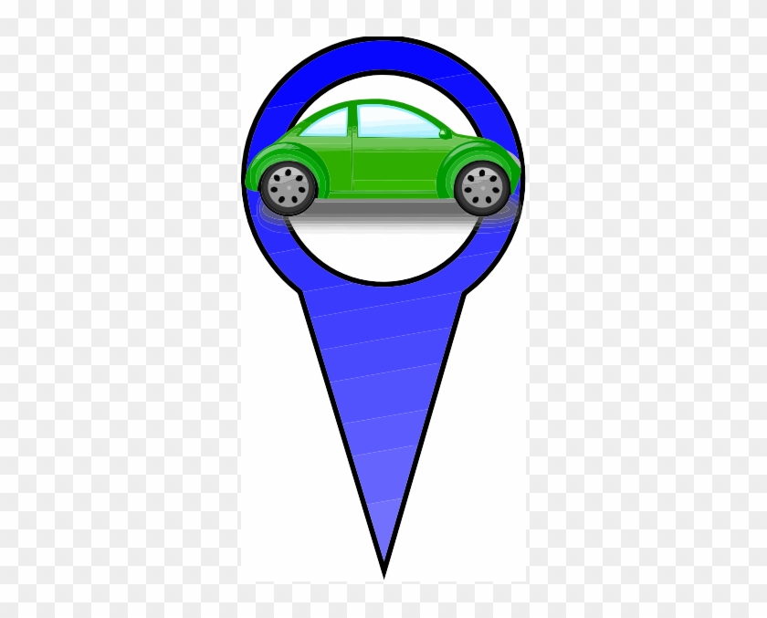 Car Marker On Map #326716