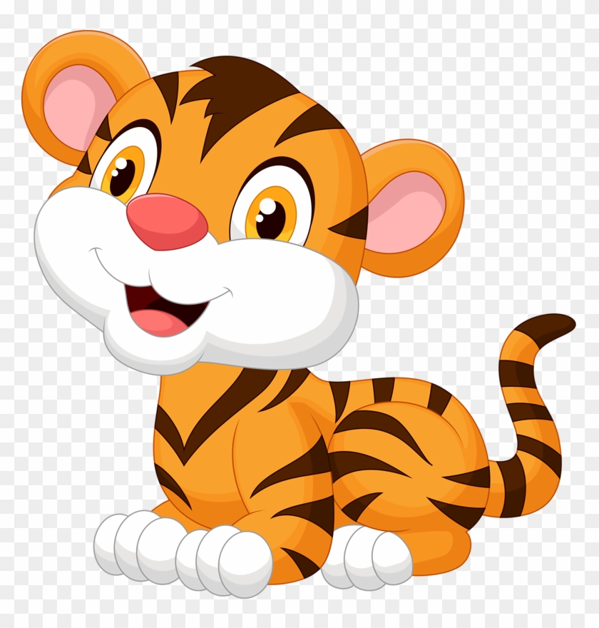 Cartoon Tiger Baby Tiger Cartoon Free Transparent Png Clipart