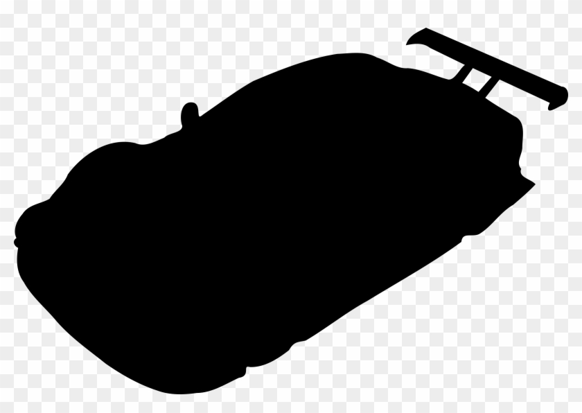 Stock Car Silhouette - Race Car Silhouette Clip Art #326750