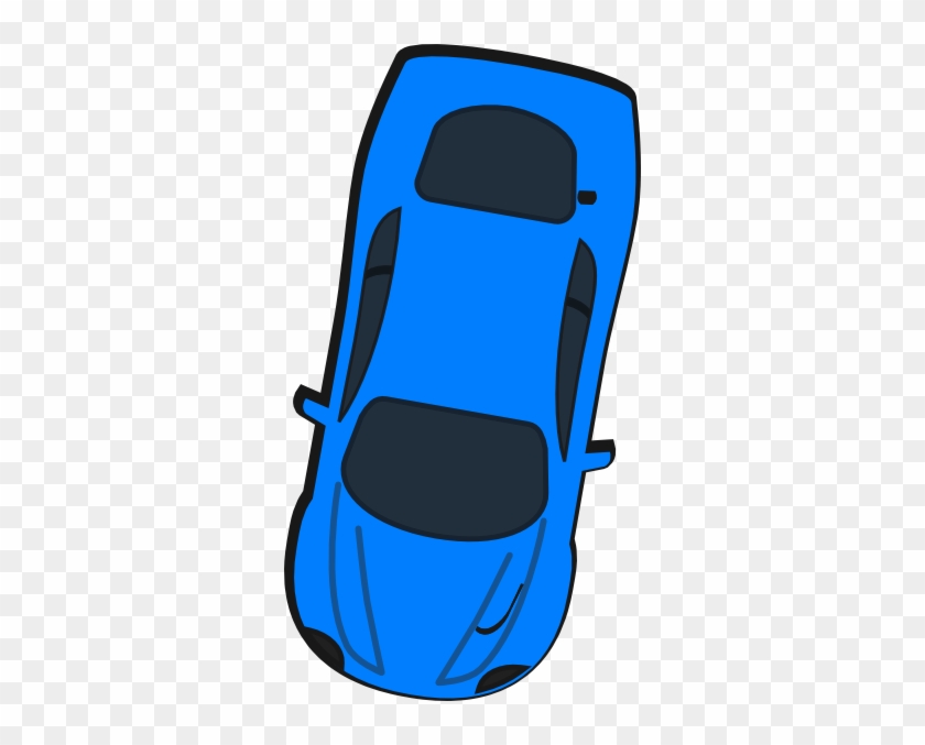 Clipart Car Birds Eye Blue Top View 260 Clip Art At - Cartoon Car Birds Eye View #326754