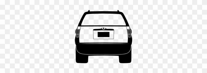 Free Vector Faceman Suburban Assault Vehicle Back Clip - Car Silhouette Png Back #326763