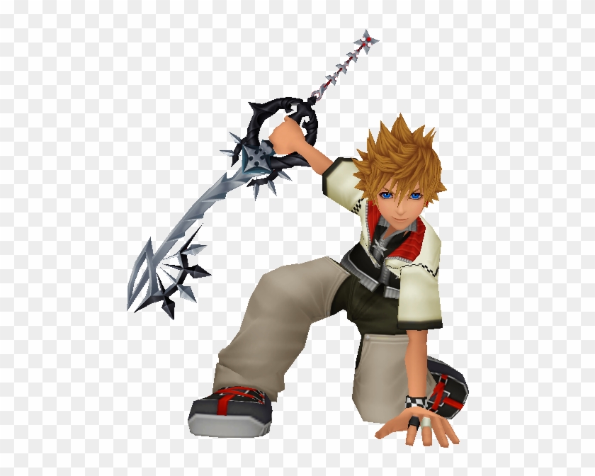 [mmd] Roxas Pose 2 By Roxasxiiiaxelviii On Deviantart - Two Become One Keyblade #326794