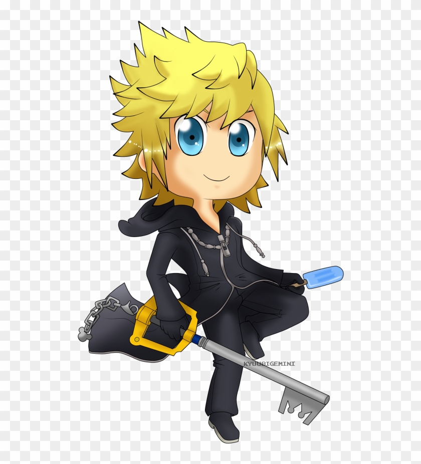 Roxas Chibi By Kanokawa - Kingdom Hearts Roxas Chibi #326811