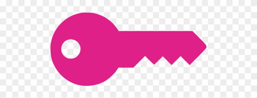 Barbie Pink Key Icon - Key Icon #326809