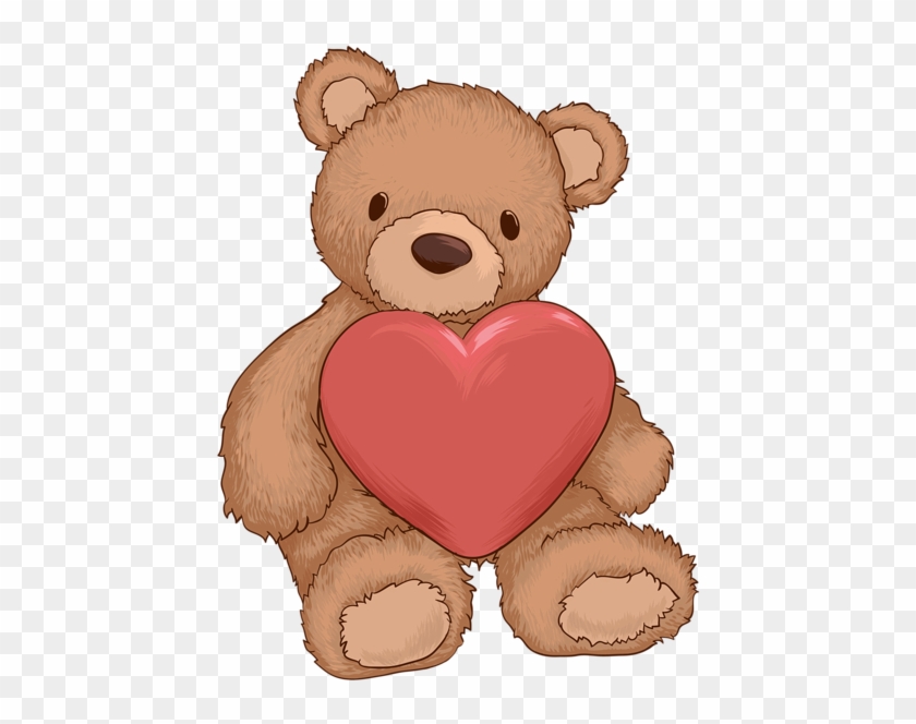 Download - Teddy Bear On A Heart #326841