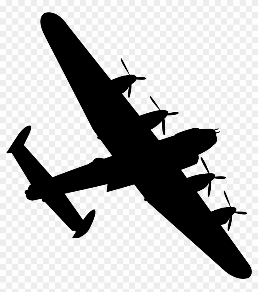 Airplane Silhouette Png Clipart - Sunderland #326855