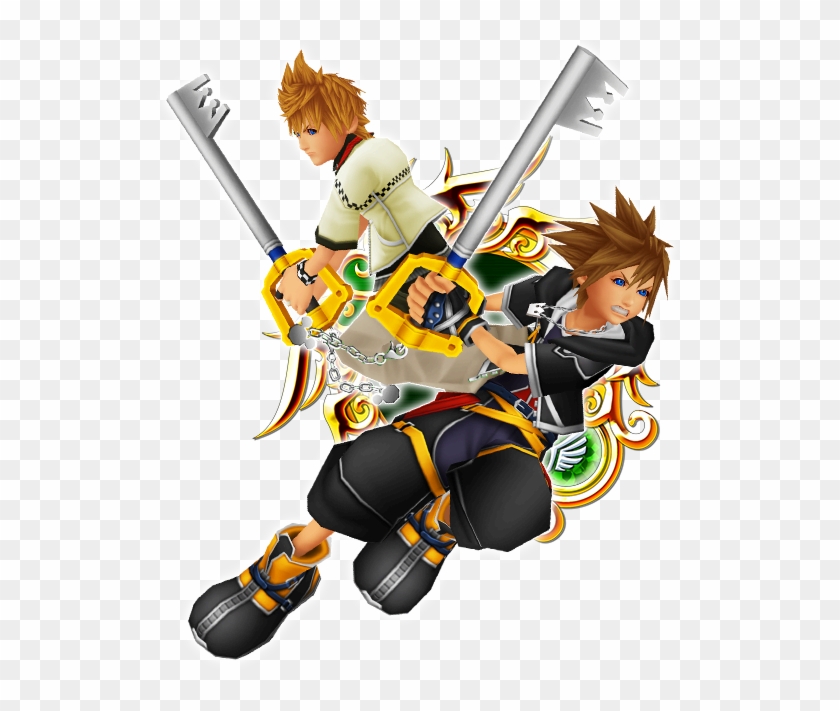 Sora & Roxas - Kingdom Hearts Sora And Roxas #326880