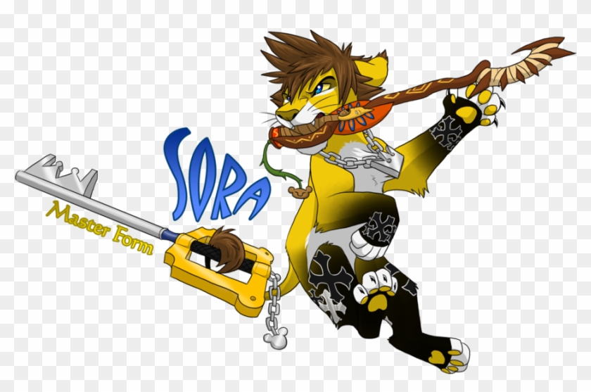 Lion Sora From Kingdom Hearts 2 Images Sora Master - All Of Sora's Forms #326884