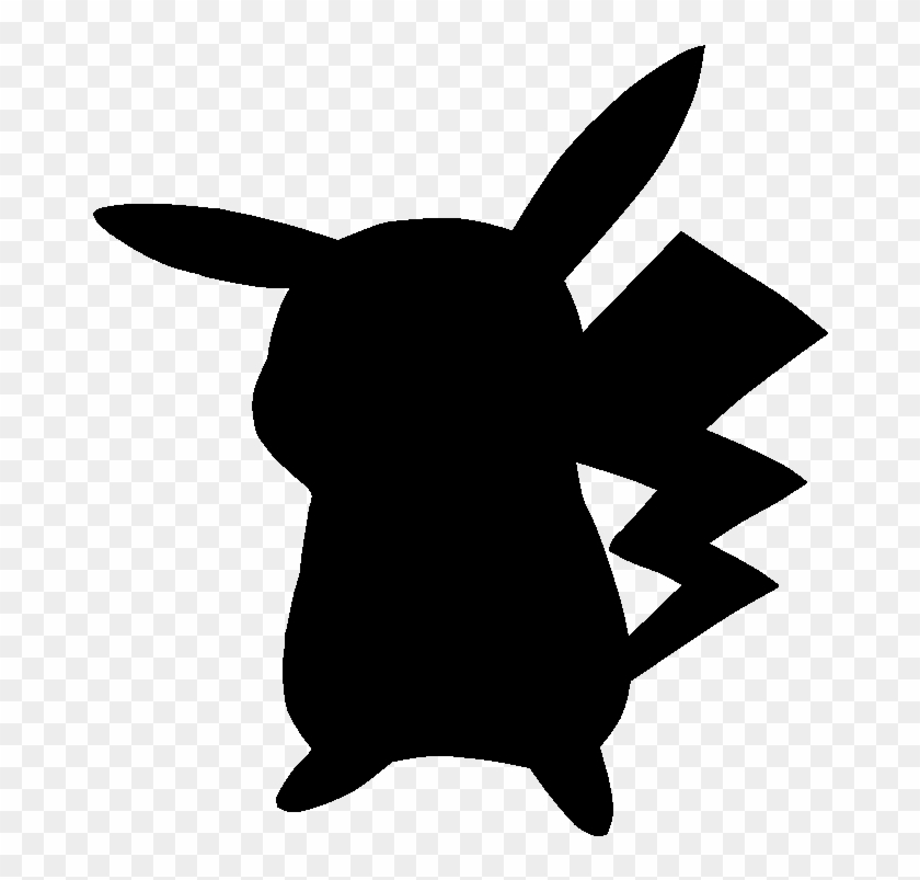 I Am Starting A Project Which Is Making Pokemon Silhouettes - Whos That Pokemon Pikachu #326901