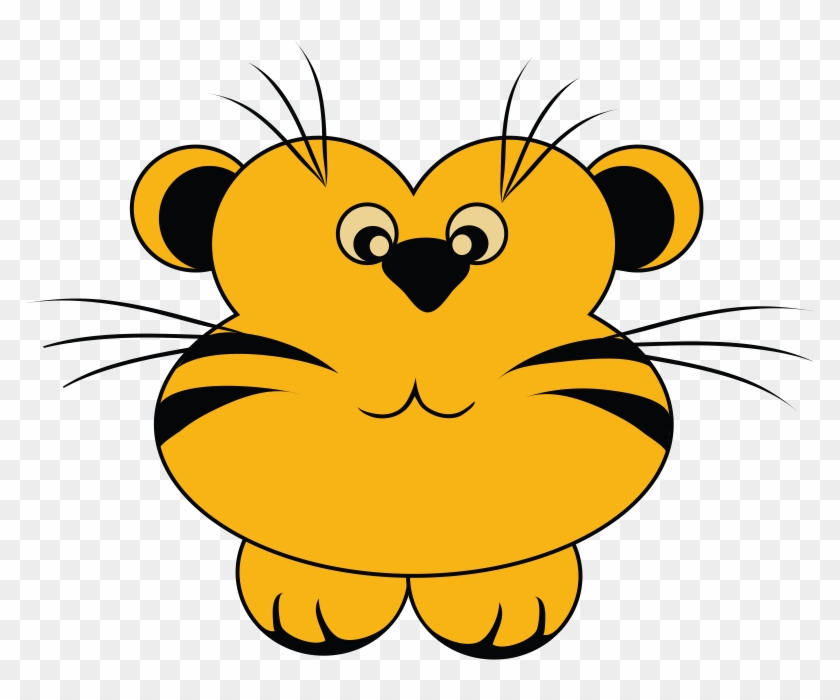 Tiger Cat Honey Bee Illustration - Tiger Cat Honey Bee Illustration #327273