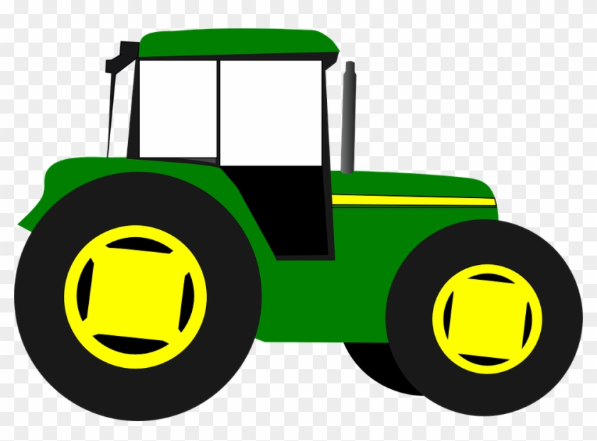 John Deere Logo Clipart - Toy Tractor Clip Art #326965