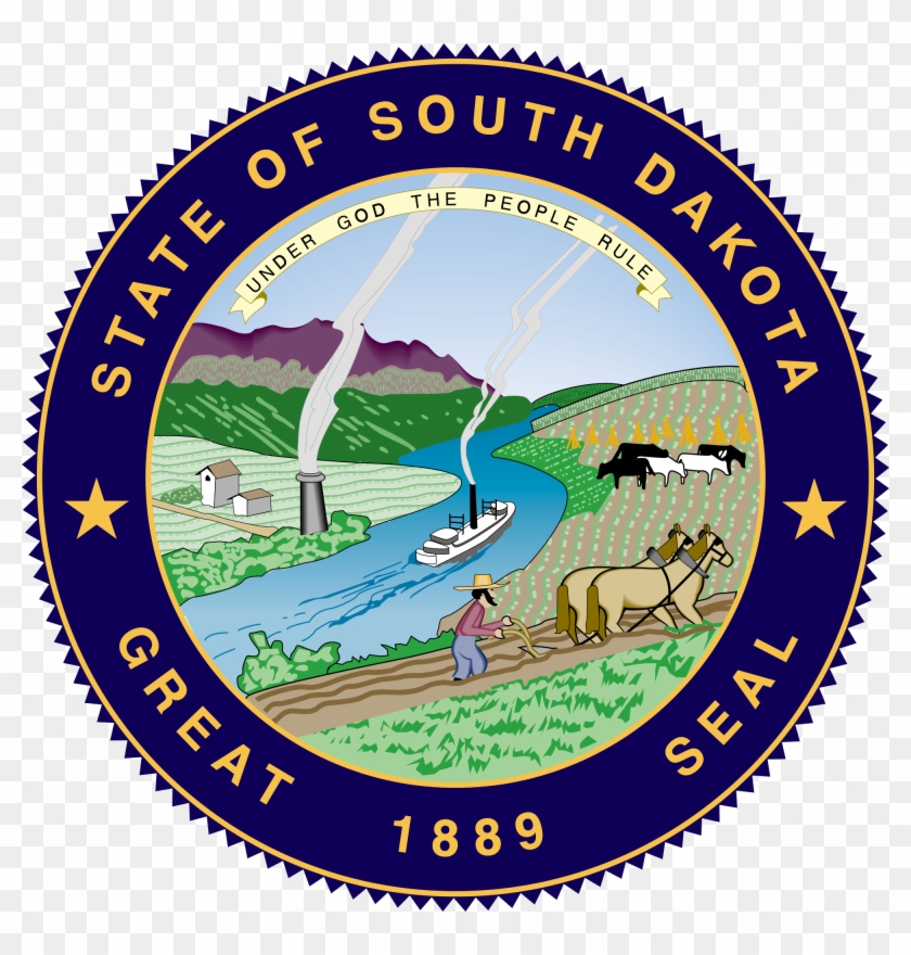 Southdakota-stateseal - Svg - South Dakota State Symbols #327007