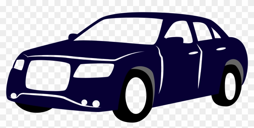 Blue Drawing Of A Car - Car Loan Clipart #327101