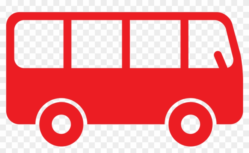 Red Bus Icon Png Clipart - Double Decker Bus Outline #327127
