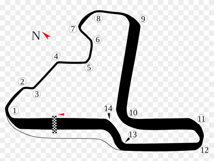 Edmonton Track Map #327164