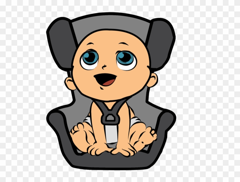 Baby Car Seat Clipart - Child Safety Seat #327188