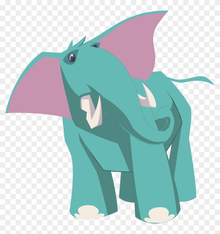 Blue Elephant - Animal Jam Elephant #327281