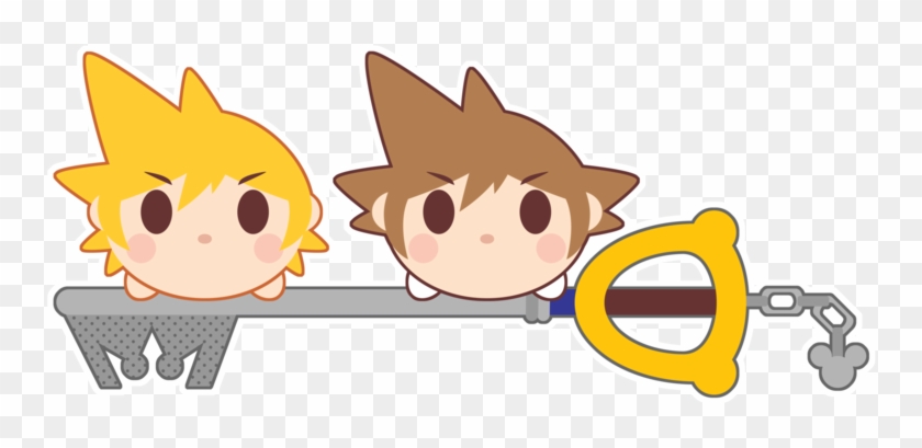 Roxas And Sora X Tsum Tsum - Tsum Tsum Kingdom Hearts #327249