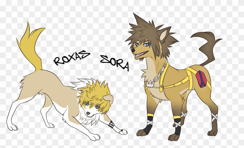 Sora Canine Version By Kagay - Kingdom Hearts Sora Dog #327302