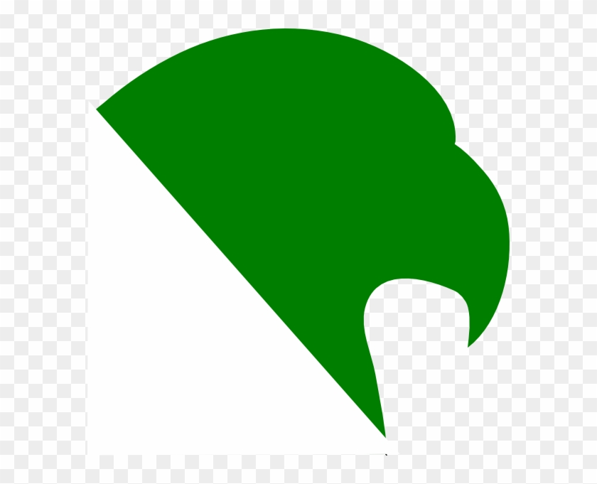 Hawk Logo Green Clip Art - Green Hawk #327338