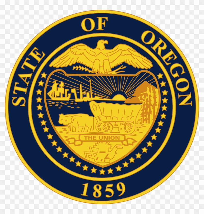 1200px-seal Of Oregon - Oregon Seal #327357