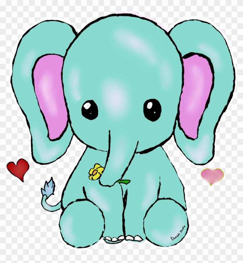 Kawaii Elephant By Uniquecomedy Kawaii Elephant By - Kawaii Elephant Png #327371