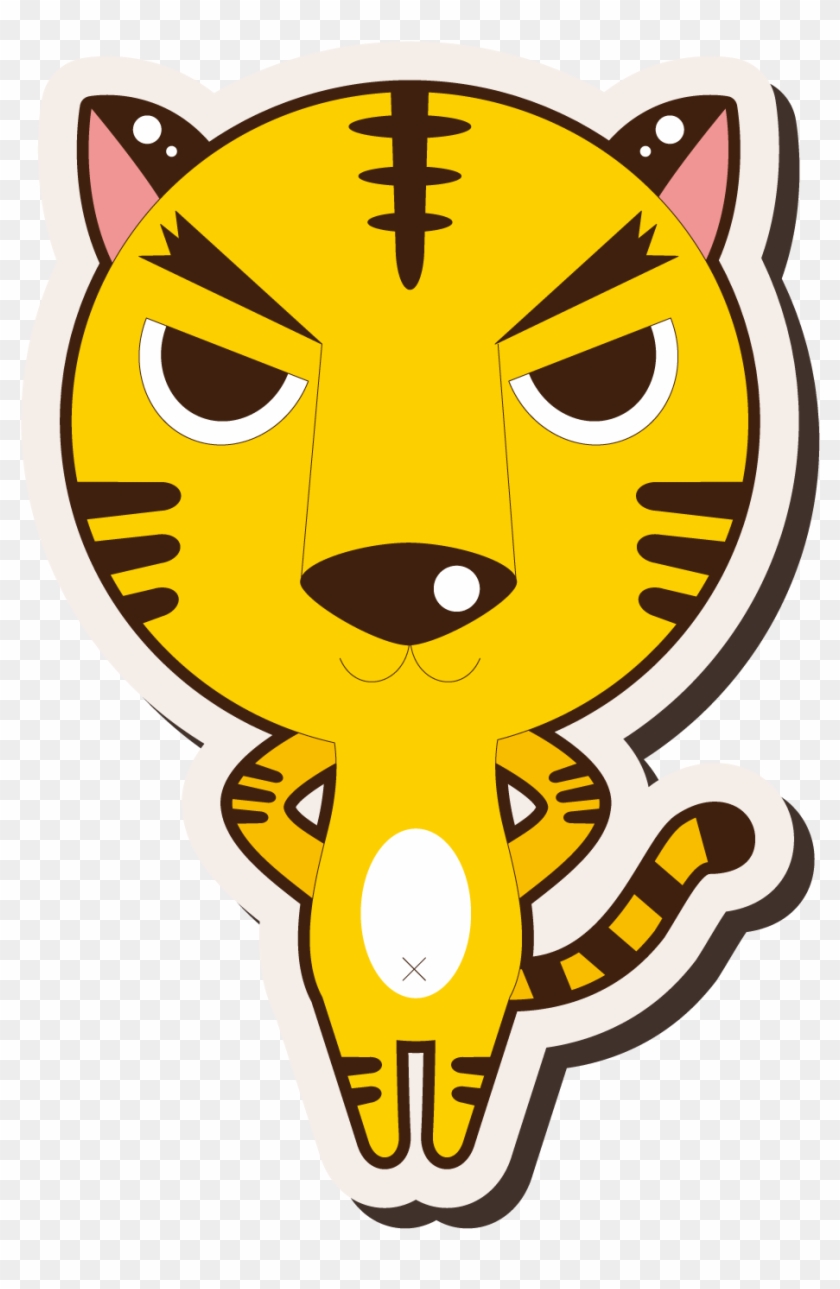 Tiger Whiskers Cat Clip Art - Tiger Whiskers Cat Clip Art #327384