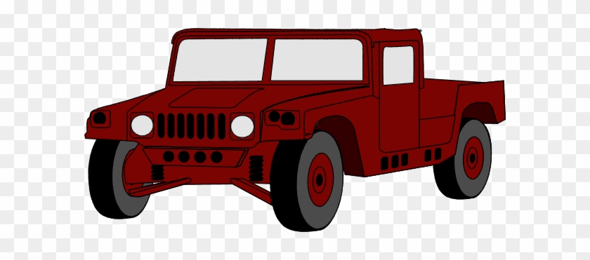 Vector Clip Art - Hummer Green Red #327417