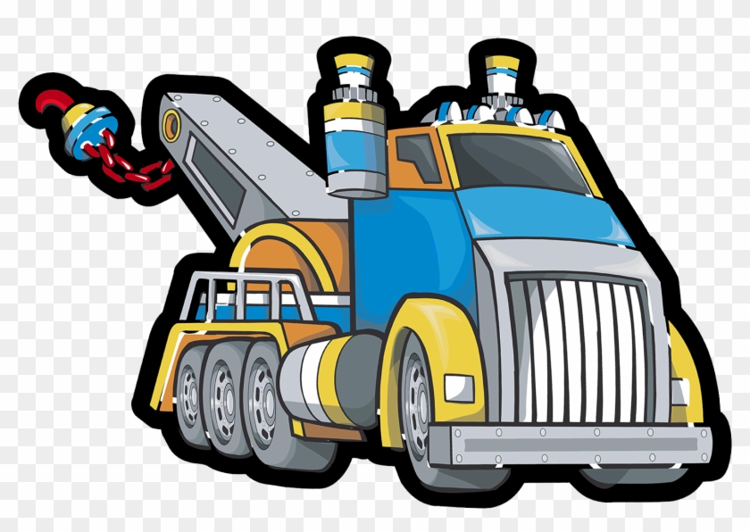 Styled Tow Truck Png Clipart - Car #327430